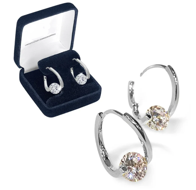 (🔥LAST DAY SALE-70% OFF) SEAGRIL™ Lymphvity MagneTherapy Germanium Earrings