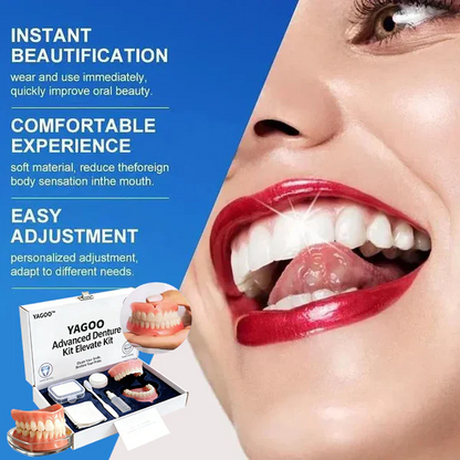2026🏆🌎Ends Today: 70% OFF! ⏰Yagoo™ Medical Full Denture with Strong Suctiond🦷Obtain American Dental Association (ADA) Certification