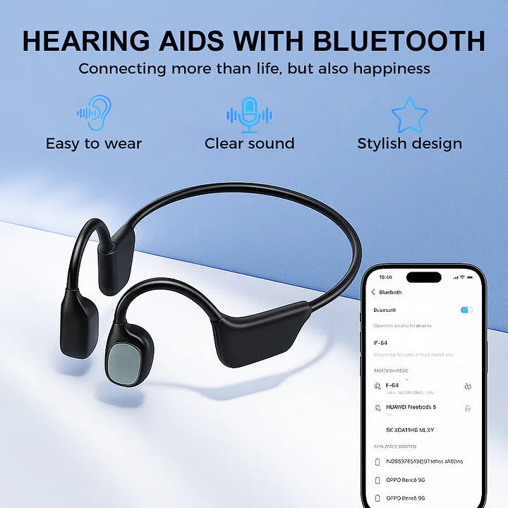 👑2026 Eaily Hot Sale Ends Today: 70% OFF! Rediscover Clear Sound with the X1 — Smart Open-Ear Bone Conduction Hearing Headset