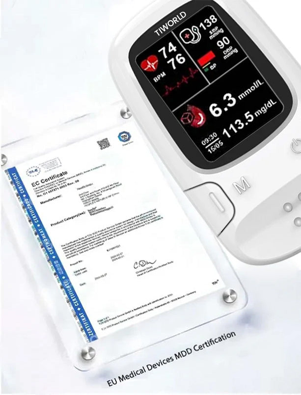 👑2026 Eaily Hot Sale Ends Today: 70% OFF!-Tiworld™ Develops Newly Launched Non-Invasive Smart Glucose Meter-✅made in the USA✅
