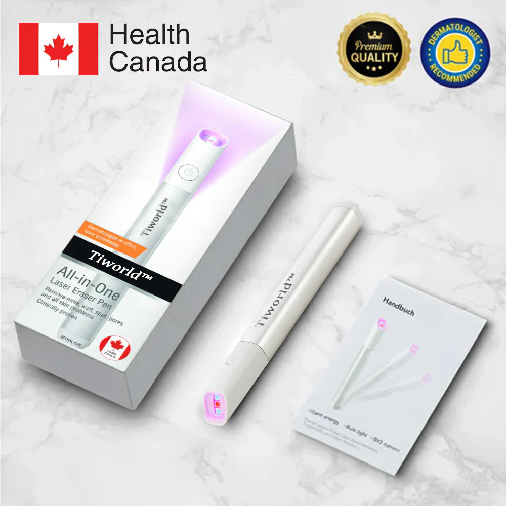 ✨TIWORLD™ All-in-One CO₂ Laser Eraser Pen | Removes Moles, Warts, Skin Flaws & Pigmentation