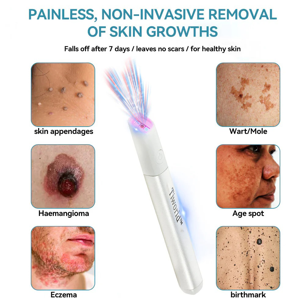 ✨TIWORLD™ All-in-One CO₂ Laser Eraser Pen | Removes Moles, Warts, Skin Flaws & Pigmentation