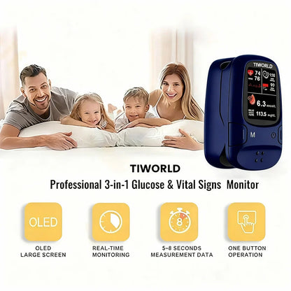 👑2026 Eaily Hot Sale Ends Today: 70% OFF!-Tiworld™ Develops Newly Launched Non-Invasive Smart Glucose Meter-✅made in the USA✅