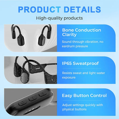 👑2026 Eaily Hot Sale Ends Today: 70% OFF! Rediscover Clear Sound with the X1 — Smart Open-Ear Bone Conduction Hearing Headset